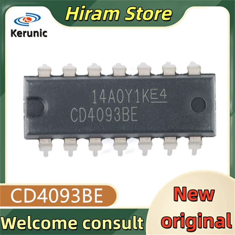 10PCS CD4093BE New and Original CD4093B CD4093 4093