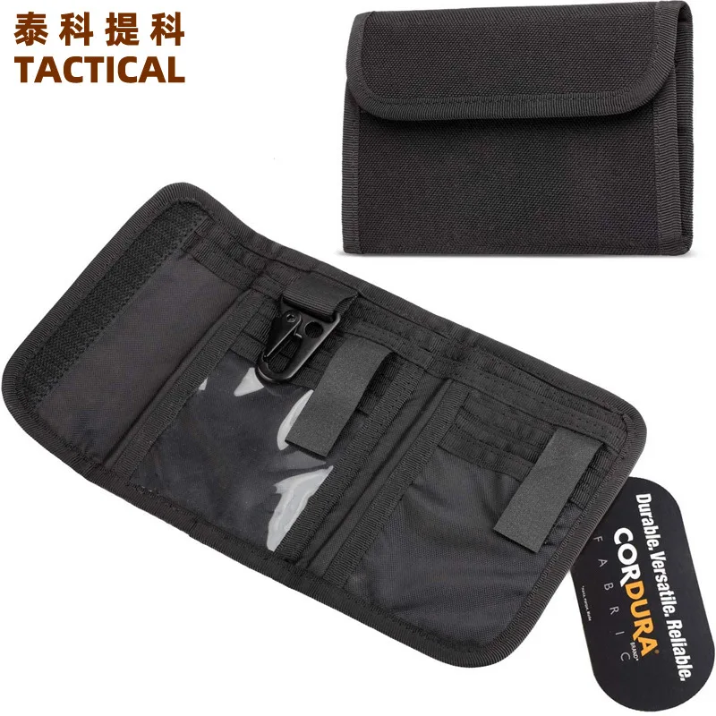 Hunting Accessories For Unisex 2024 New  Multi-Functional Nylon EDC Wallet With Multiple Card Slots And Document Holder