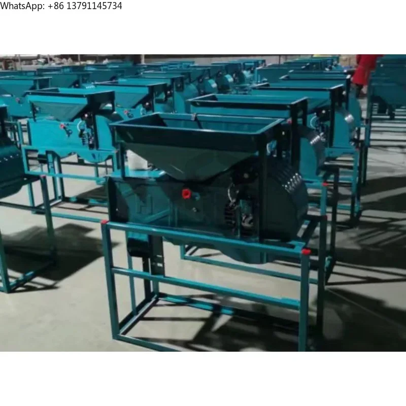 Automatic Grain Sorting Seed Cleaner Vibrating Screening Machine for Farming Processing Efficient Grains Sieving Equipment