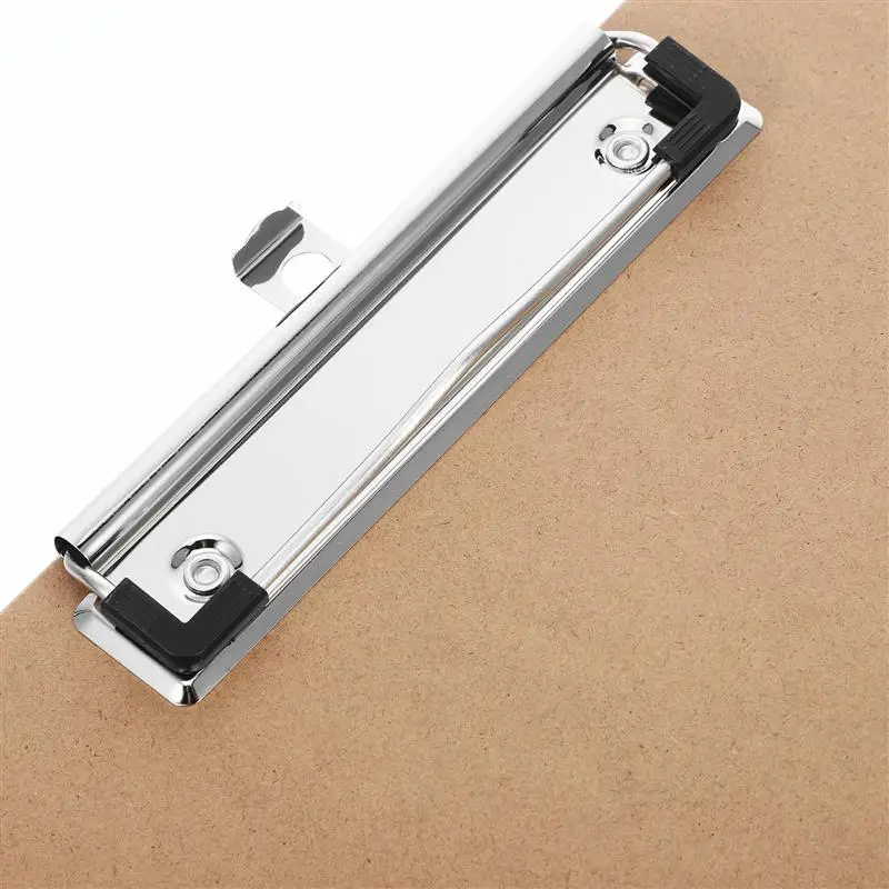 Heavy Duty A3 Writing Support Board with Metal Clip for Office Use Kitchen Clipboard Document Organizer File Storage