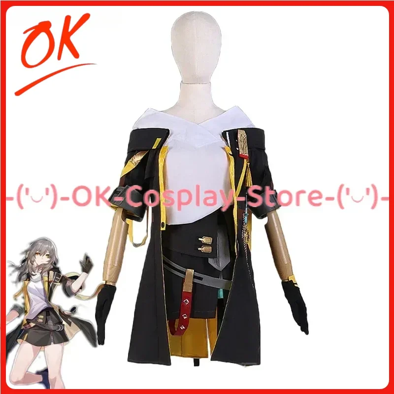 

[Customized] Game Honkai: Star Rail Cosplay Costume Women Cute Party Clothes Coat Shirt Skirt Halloween Carnival Uniform Suit