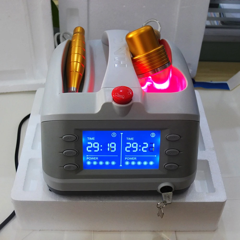 Professional Class 2 650nm 808nm Cold Laser Therapy Machine Acupoint Therapy for Human and Animals Pets Pain Relief