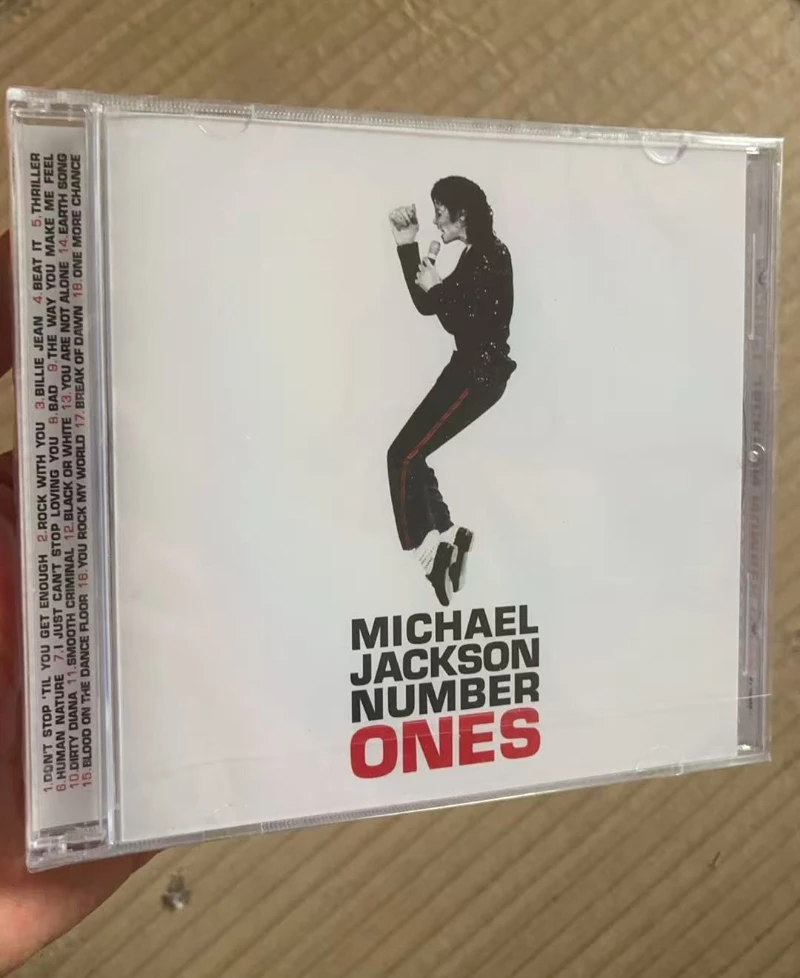 

Музыкальный компакт-диск Майкла Джексона с номером, музыкальные подарки