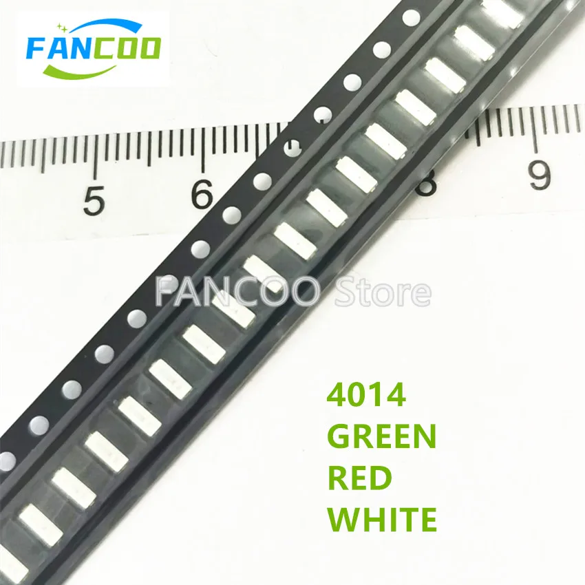 4014 4.0*1.4mm TV Backlight 3V LED SMD 4014 white / Red / green 60MA LCD Backlight for TV Application LED diodes