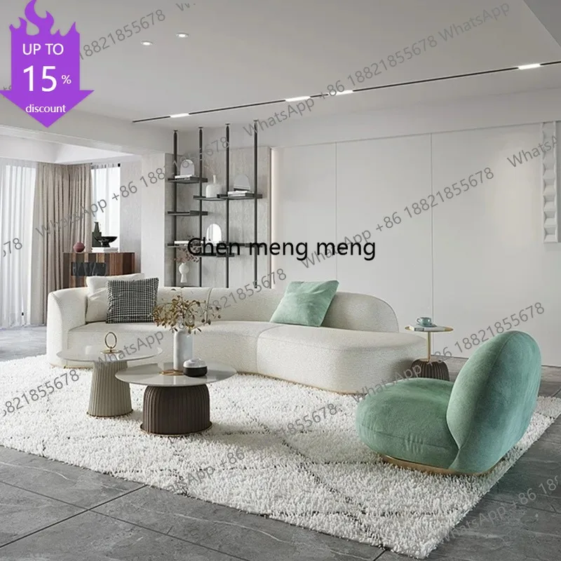 

N178 Classic Minimalist Living Room Sofas Modern Lazy Corner Gaming Sofa Relaxing Elegant Woonkamer Banken