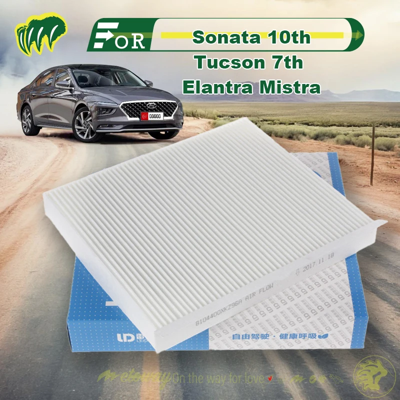 

For Hyundai Sonata 10th Tucson L 7th Elantra Mistra Car Cabin Air Conditioner Filter Auto Climate Control Replace Accessory