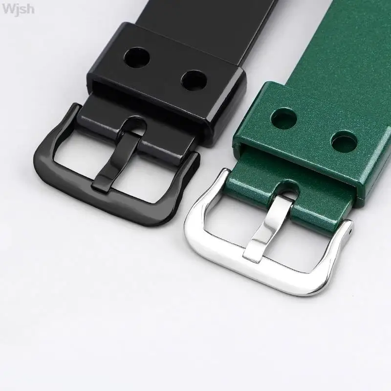 16mm TPU Watch Strap for Casio G-SHOCK GA-2100 DW5600 DW-6900 GW-M5610 Band Waterproof Resin Silicone Wrist Bracelet Accessories