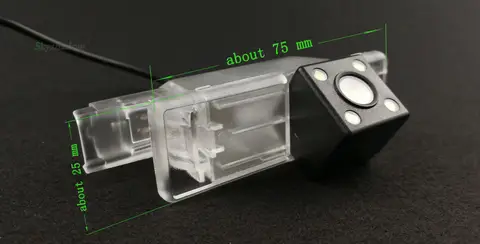 वायरलेस कार सीसीडी रियर कैमरा फिशआई 4 8 12 एलईडी डायनामिक नाइट विज़न Peugeot 2008 208 301 307 3008 406 407 408 508 607 806 807 RCZ के लिए 8 best sales 807 प्यूज़ो - №3