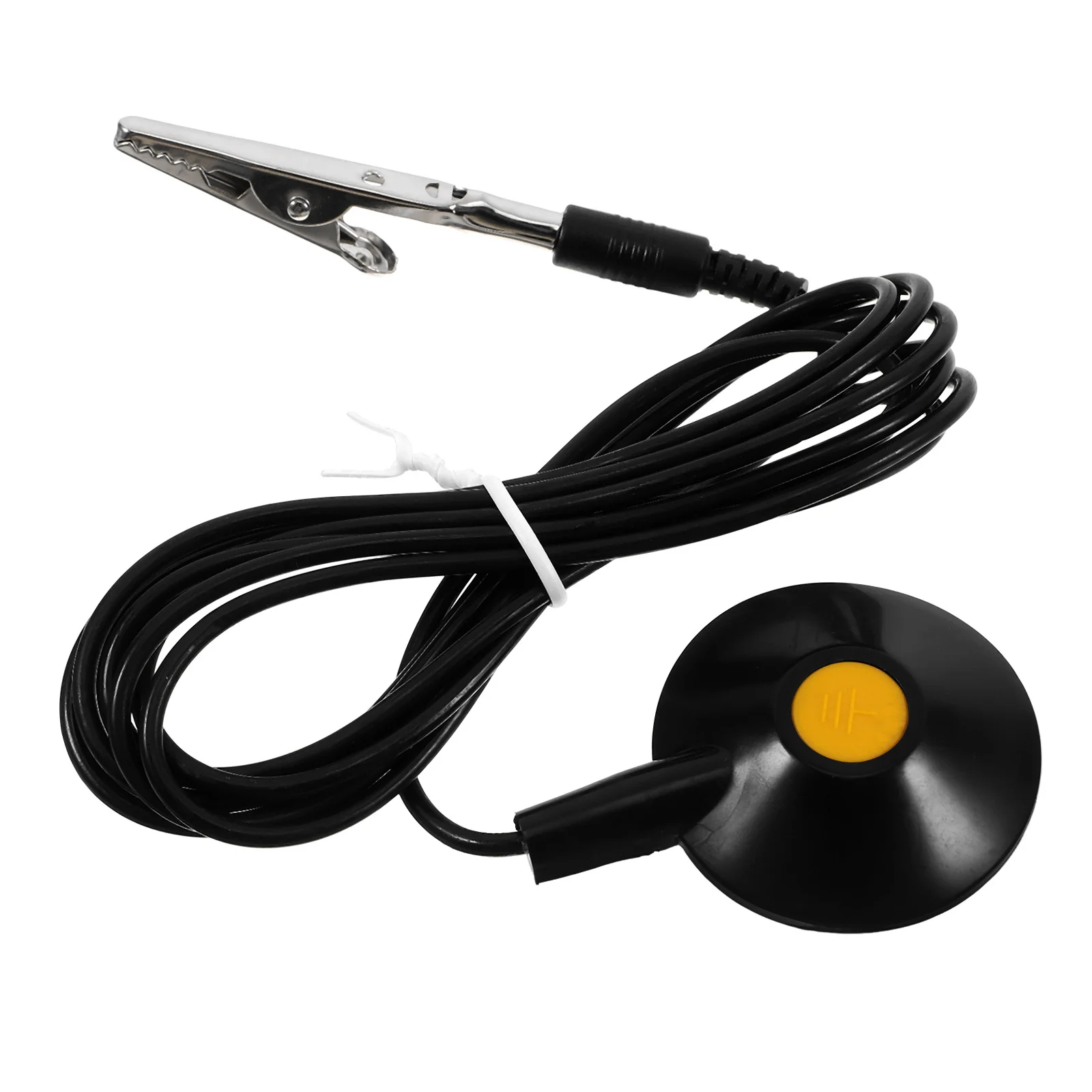 مكافحة ساكنة مصاصة Esd كابل أرضي Pu بولي كلوريد الفينيل الأسود ستار مخلب التمساح كليب للإصلاح الإلكتروني حماية السلامة العمل