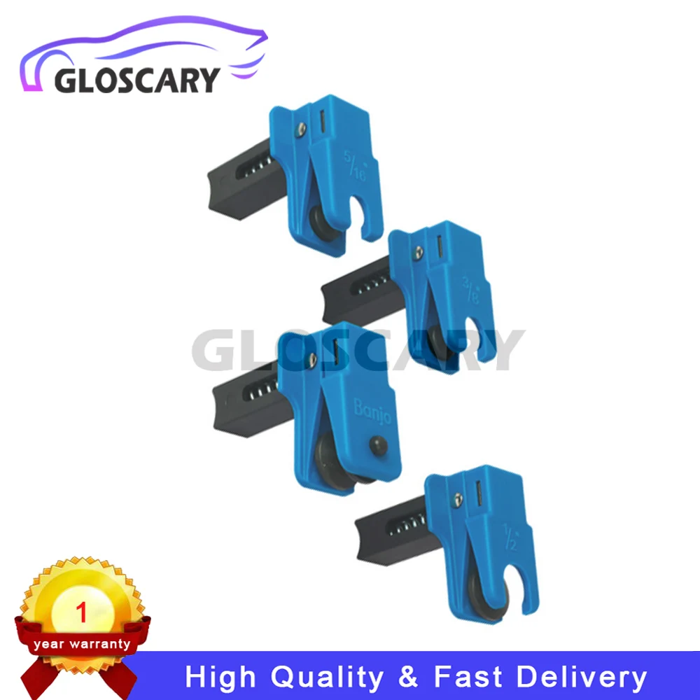 

4 шт. синий автомобильный зажим тормозной магистрали, инструмент для заглушки тормозной магистрали, автоматический зажим для остановки жидкости, универсальный набор для большинства автомобилей