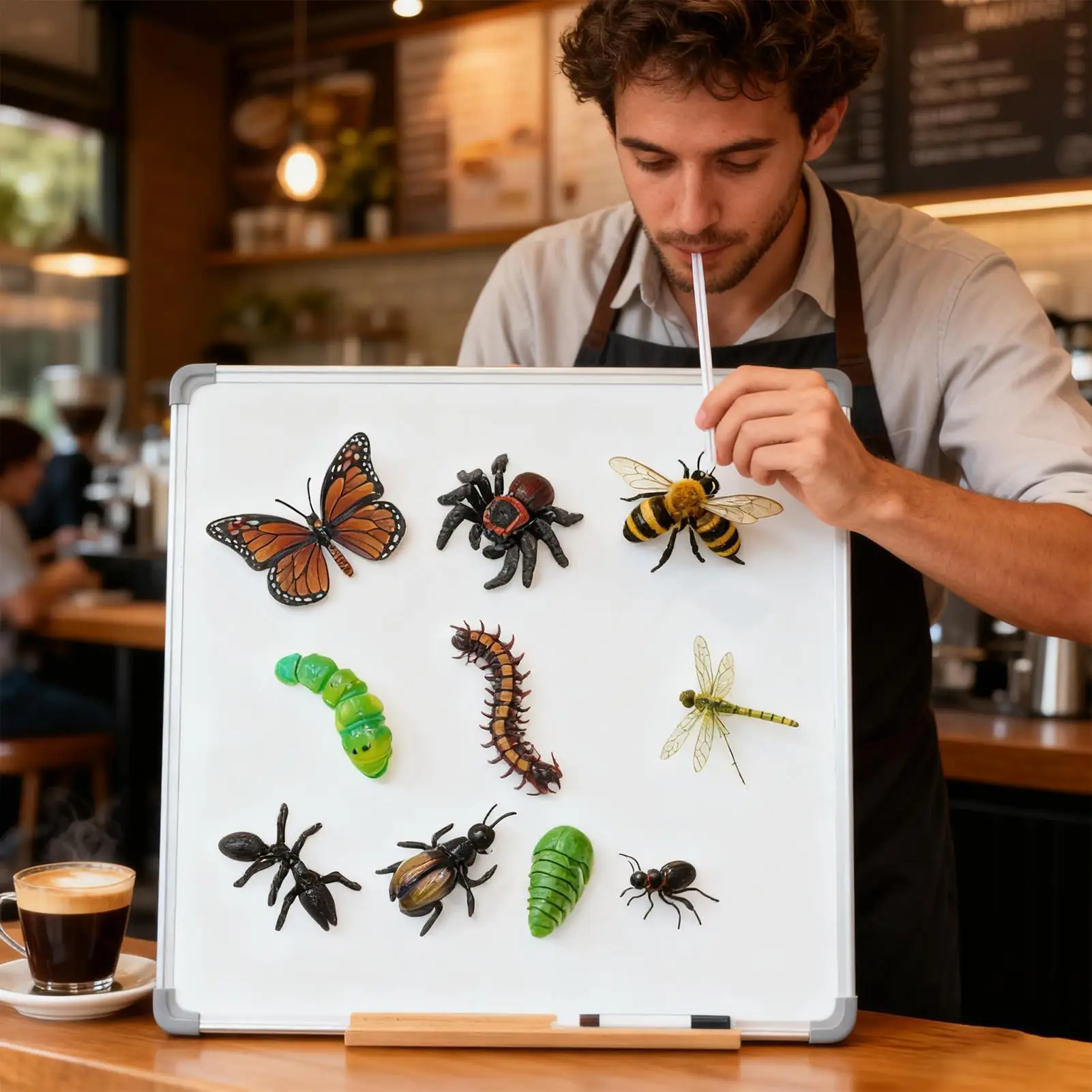 Libri di attività per bambini Giocattolo magnetico con giunti mobili Giocattolo educativo a vite senza fine per ragazzi e ragazze in età prescolare