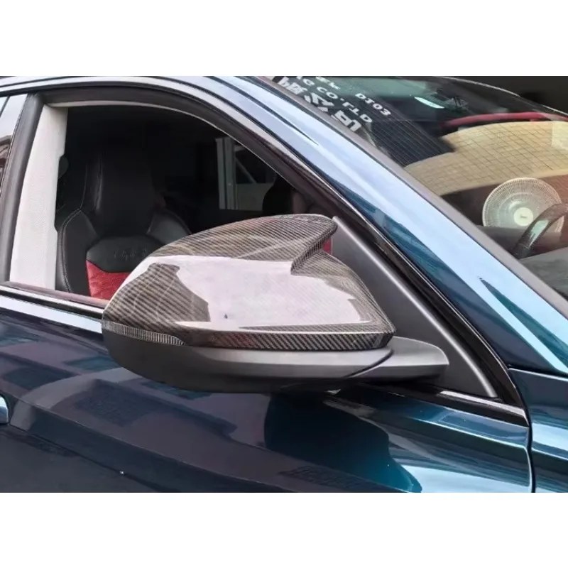 

2026 Automotive Accessories Suitable For Audi Q8 Rsq8/lamborghini Urus Modified Dry Carbon Fiber Abt Horn Style Rearview Mirror