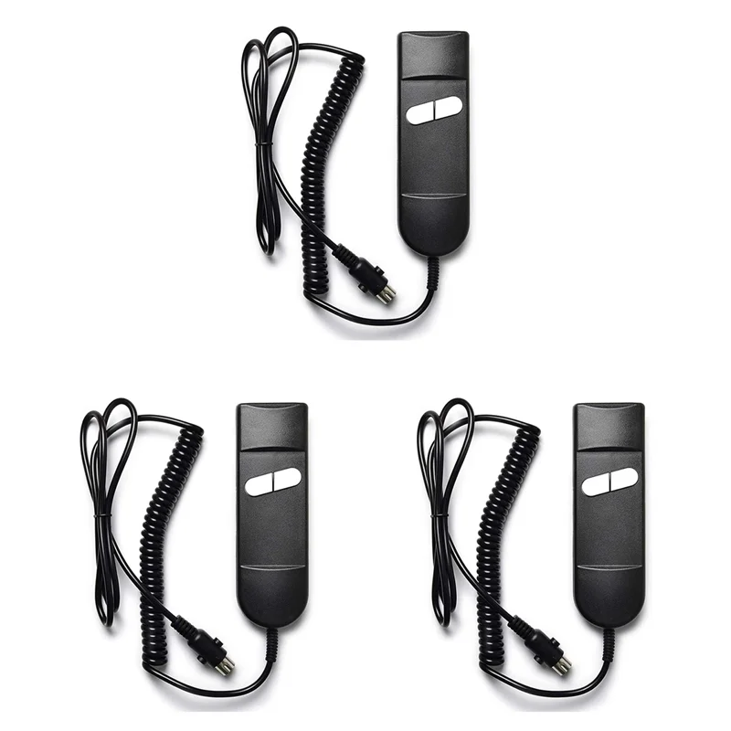 

ABAH-3X Lift Chair Remote Replacement, 5 Pin 2 Button Power Recliner Remote Replacement Parts For Okin Limoss Pride- Straight