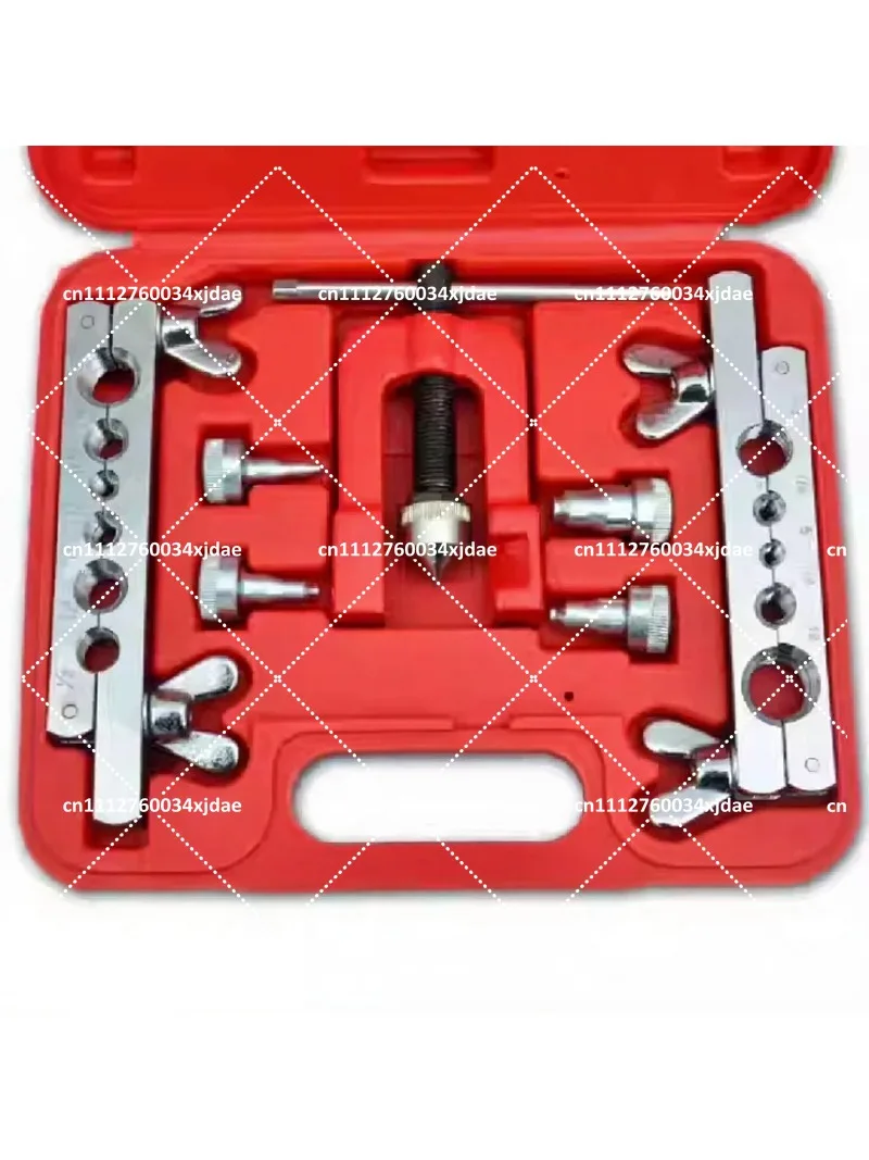 7Pcs Air Conditioning Flare Tool Set Copper Tube Expander Kit for Car AC Repair Maintenance