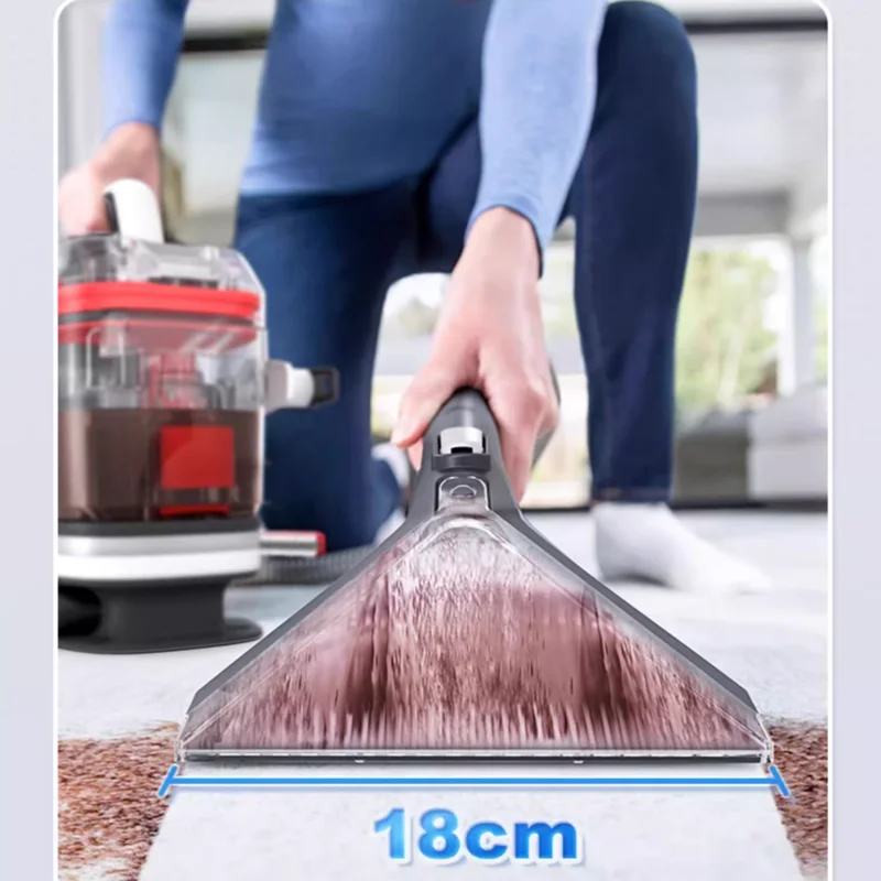 Electric Steam Cleaner Vacuum High Temperature Sterilization Portable Carpet Sofa Mattress Kitchen Hood Dry Cleaning Machine