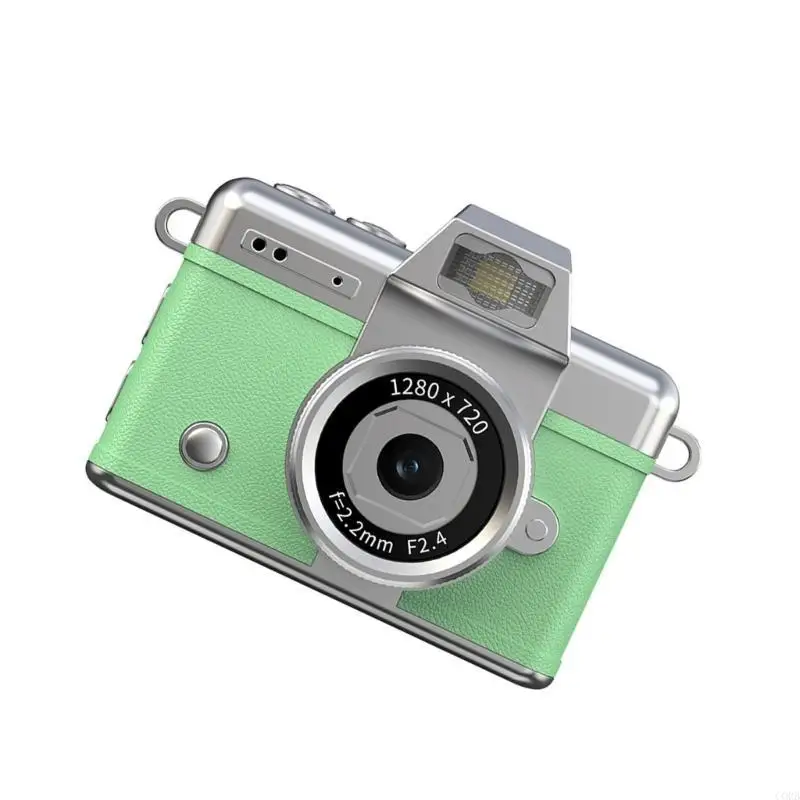 CORB Elegant Tiny Camera Addition Bright Dyes with Keychain and Belt for Elegant Continue Sacks