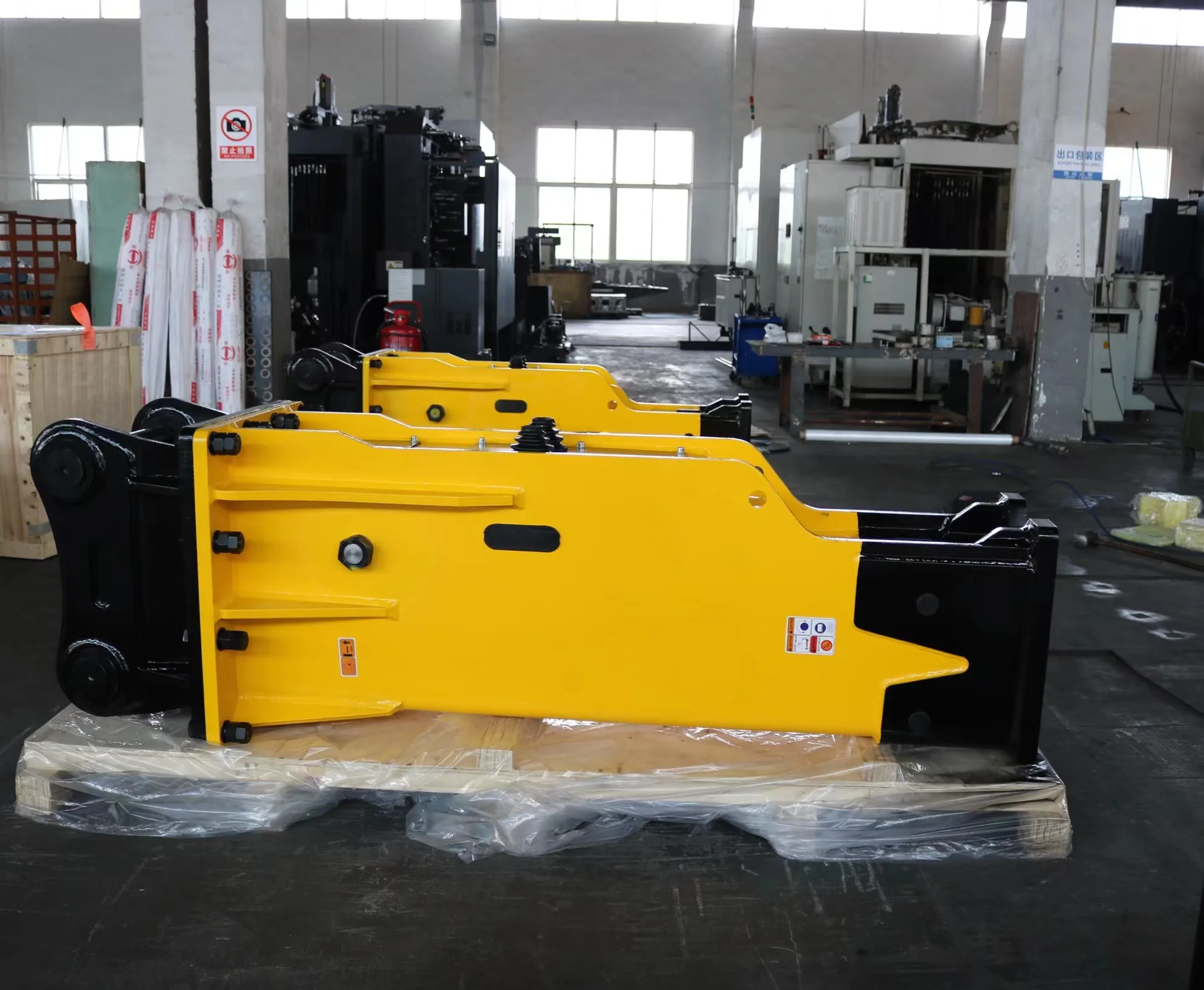 ZSB1000 Box  Hydraulic Rock Breaker Hammer, 11-16Ton Excavator Attachment With Integrated Chisel Core Components