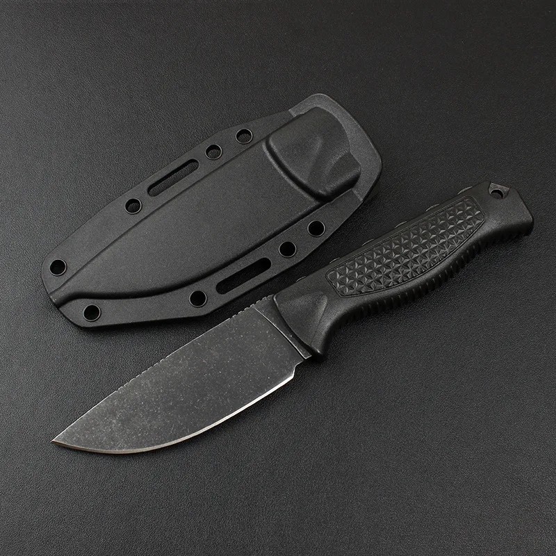 Outdoor straight knife Handmade  Steel Hunting Knife G10 Handle Camping Survival Knife Fixed Blade Tactical Knife