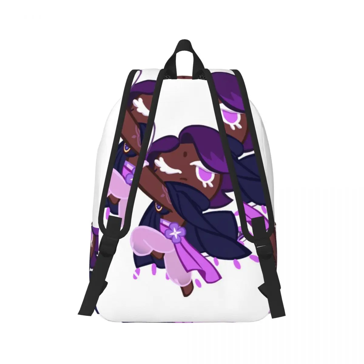 Lilac Best Cookies In Cookie Run Kingdom Backpack Daypack Large Capacity Kids BookBag School Bag Shoulder Bags for Men Women