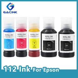 Bk顔料詰め替えインク,112 t112,epson ecoタンク用,l6580 l15180 m15140 l6570 l6550 l6490 l6460 l15160 l15150 l11160