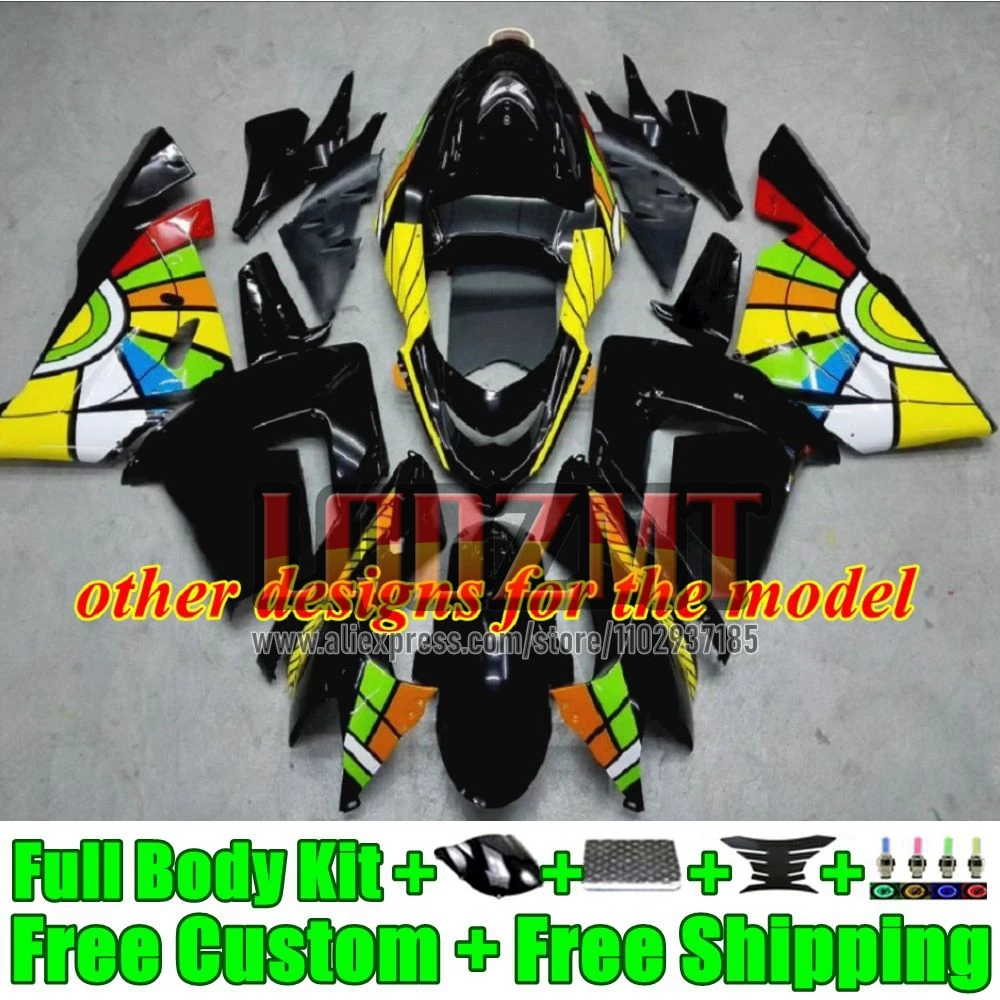 OEM Frame For KAWASAKI NINJA ZX 10R 1000 10 R ZX-10R 49No.21 ZX10R 2004 2005 1000CC stars blue ZX1000 04 05 Injection Fairing