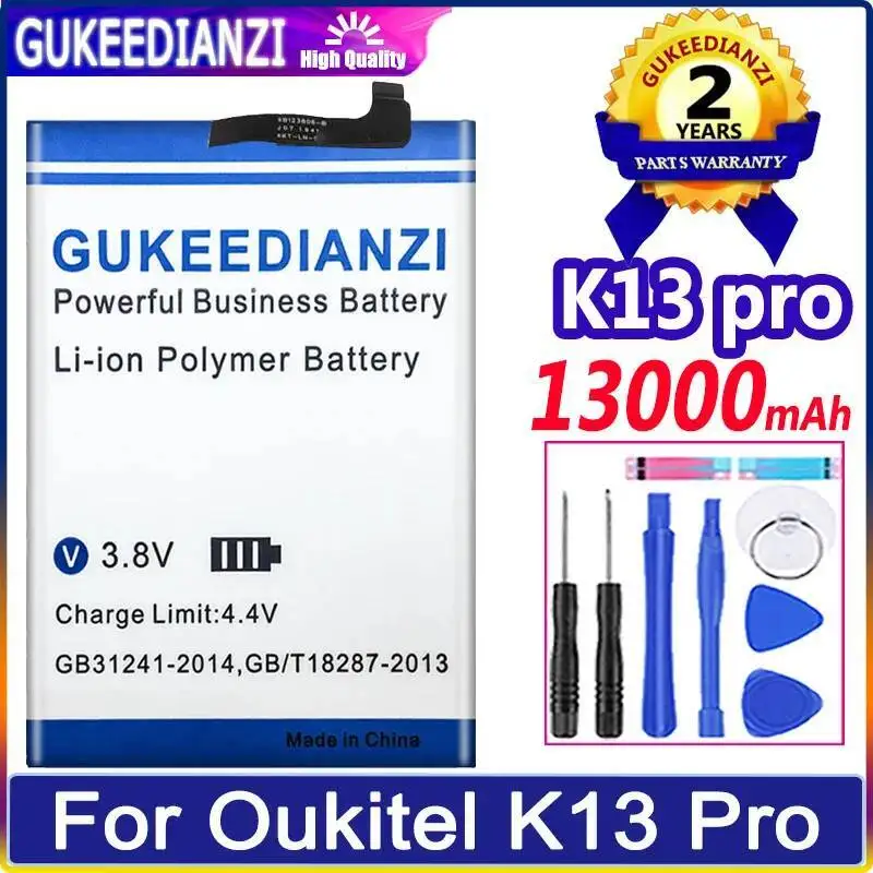 for-oukitel-k13-pro-13000mah-mobile-phone-battery-long-lasting-high-compatibility
