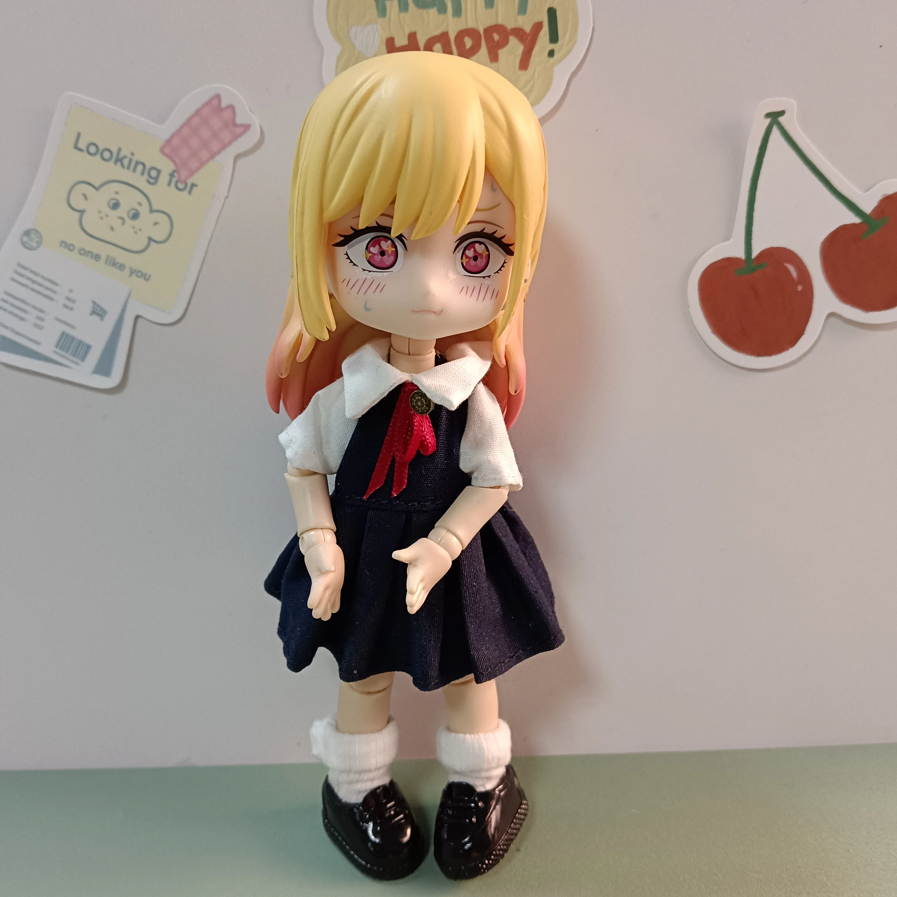 Ob11 1/12 My Dress Up Darling Anime Kitagawa Marin BJD Model Boneka Komoner Action Figure Model Patung Dekorasi Mainan