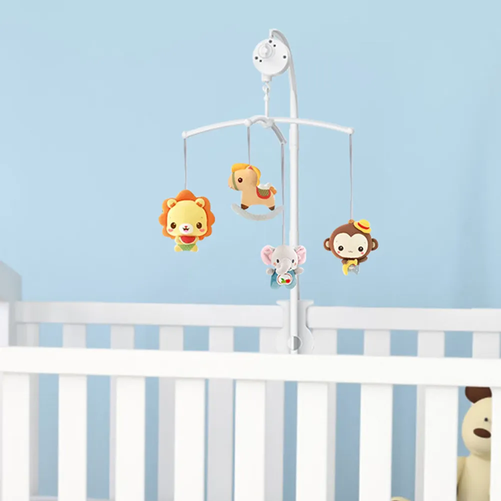 1 Set Baby Musical Crib Mobile Bracket Premium Plastic Bed Bell Holder Hanging Support Crib Accessories For Newborns Infant