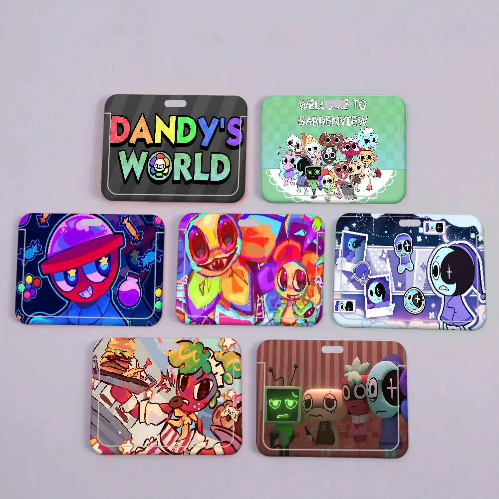 Popular D-Dandys W-World Horror Game Card Holder Company Staff Pass ID Work Card Holder Business Supplies