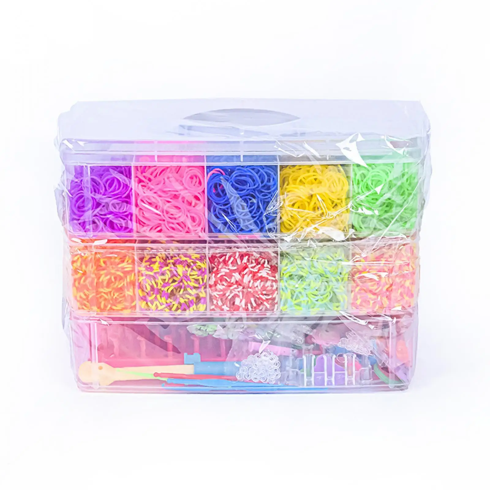 

Colorful Rubber Looms Bands Rubber Bands Bracelets Set for Boys Kids Girls