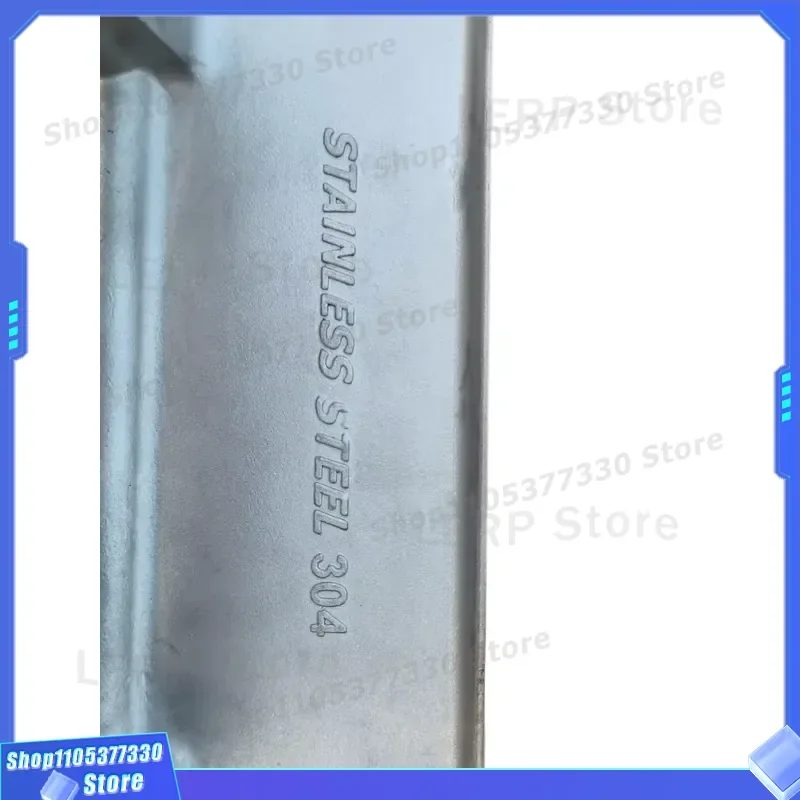6 Inch Stainless Steel Concrete Spatula with 10mm Groove High Quality Hand Scraper Tool for Plastering Work OEM Handle Design