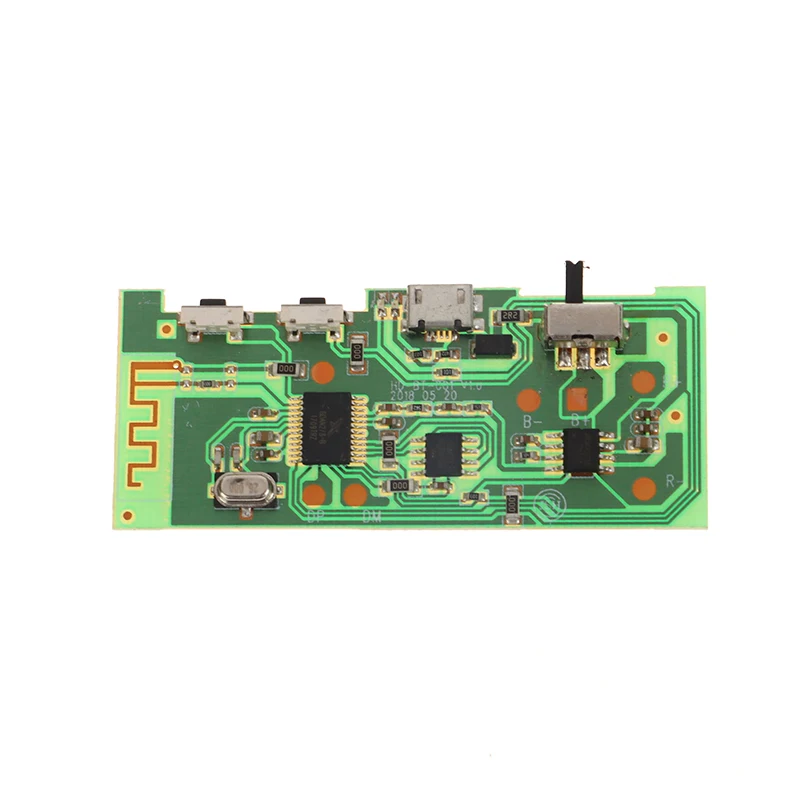 Placa Amplificadora de Potência Bluetooth, 5W, Circuit Board, Módulo Amplificador de Potência Estéreo, Módulo de Áudio Multifuncional, 1Pc