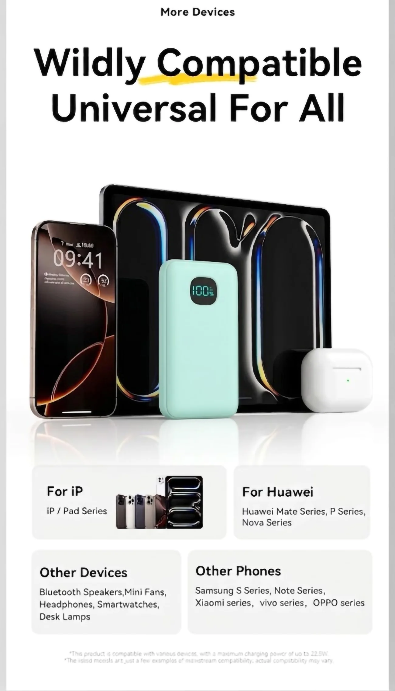 Power Bank with Built-In Cables — product detail 13