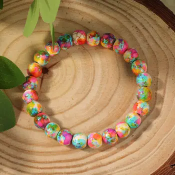 女士手鍊 波西米亞風 夏季 海灘 綠松石首飾 西部服飾配件 女士手鍊 8 最佳銷售 綠松石手鐲 - №3