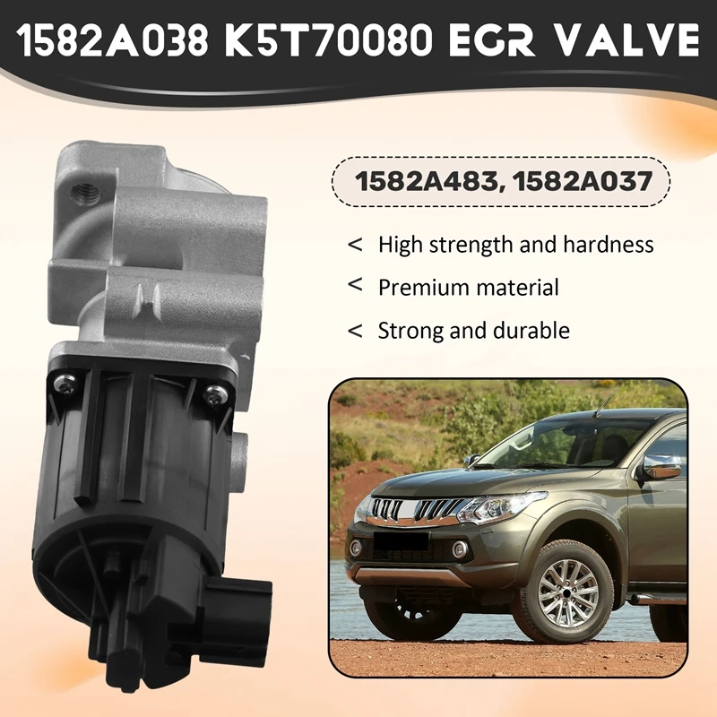 1582A483 EGR VALVE EXHAUST GAS RECIRCULATION For MITSUBISHI L200 2.5 SHOGUN 3.2