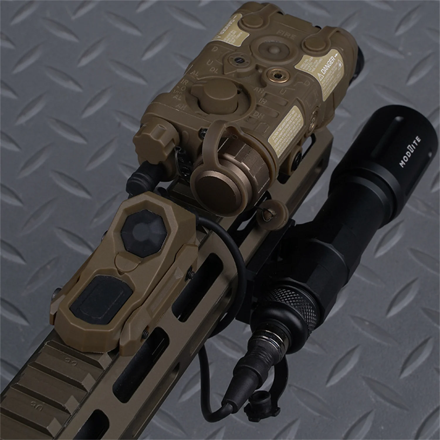 Axon interruptor presión táctica airsoft doble función SF compatible - imagen 5