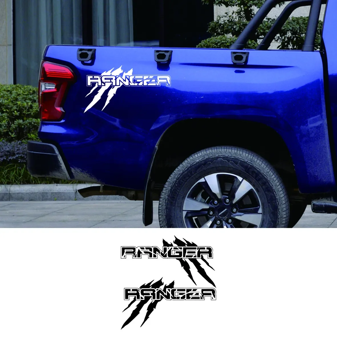 

Car Body Side Sticker For Ford Ranger Raptor XLT XL Lariat T6 Trim Pickup Truck Bed Decor Cover Decal Auto Tuning Decoration