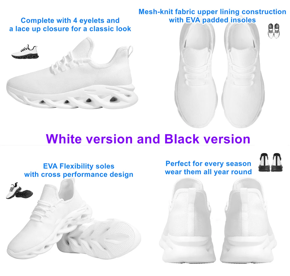 New Fashion Sneakers For Women Autism Awareness Patterns Colorful Puzzle Print Outdoor Running Shoes Comfort Fitness Sports Shoe