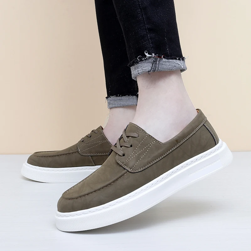 

High-quality Fashion New Loafers Outdoor Casual Sports Shoes Brand Designer Leather Shoes Soft Sole Comfort Luxury Driving Shoes