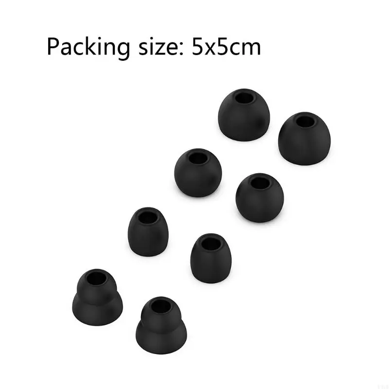 y4ue 실리콘 이어 버드 이어 플러그 덮개 이어팁 캡 이어 후크 용 hua-wei 4i