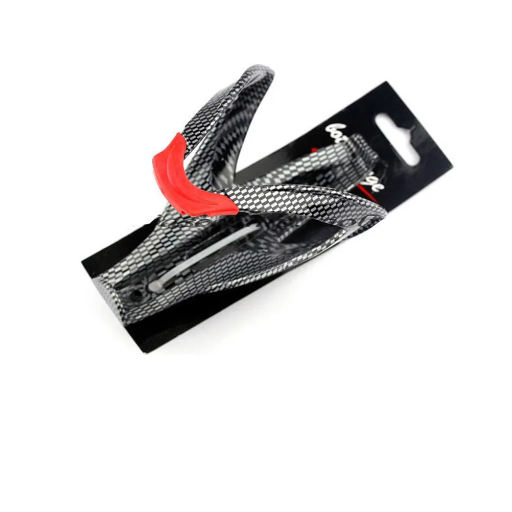 

Universal Carbon Fiber Bottle Cage Lightweight Eco-Friendly Plastic Mount for Road Mountain Folding Bikes Cycling
