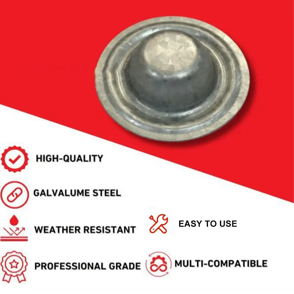 Galvalume Steel Screw Cap Waterproof Rust Resistant Protector Outdoor Fastener Cover For Home Garden DIY Projects 5-100Pcs