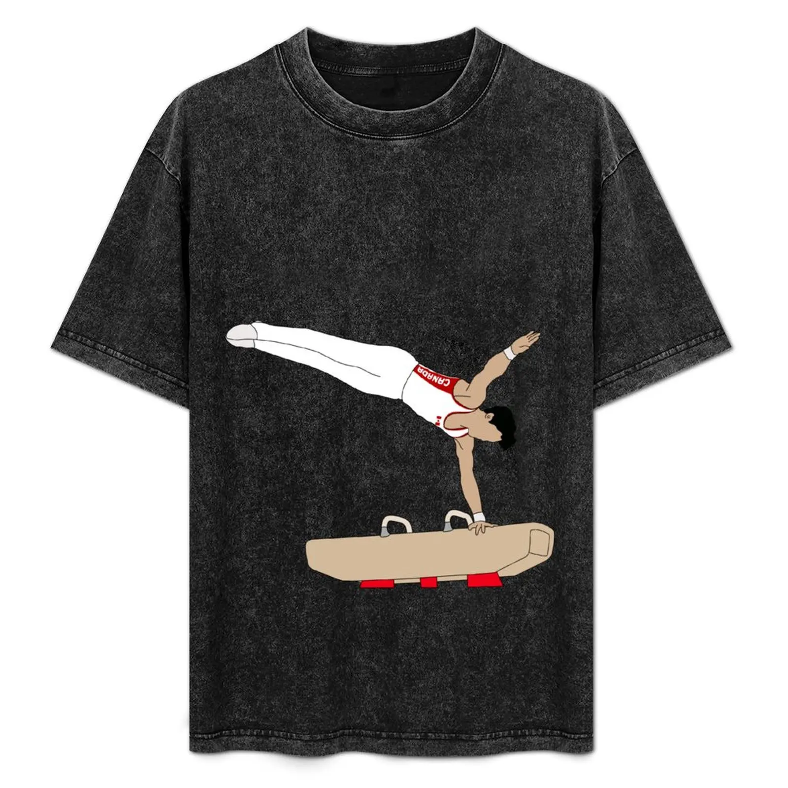 

Jayson Rampersad Commonwealth Games Pommel Horse T-Shirt luxury designer plain cheap stuff funny t shirts for men