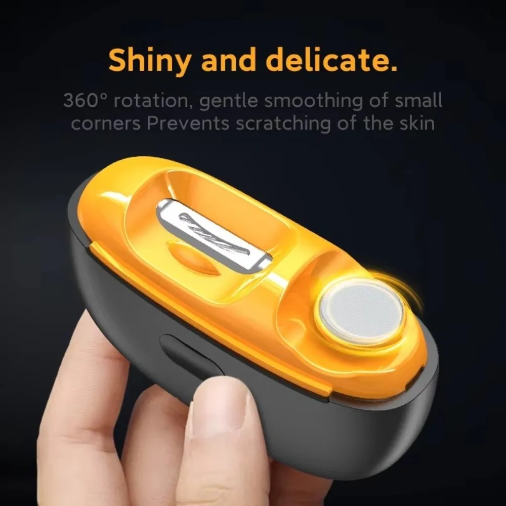 2 in 1 Electric Nail Clipper Rechargeable Quiet Nail Trimmer Safety with LED Light Automatic Nail Sharpener Nail Care Tool