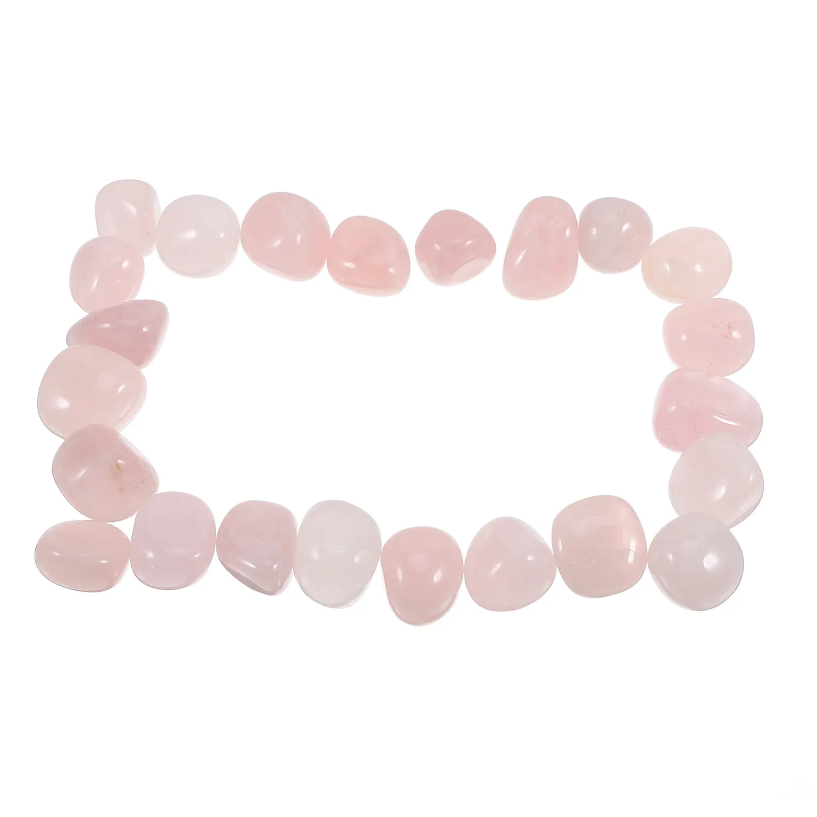 

Natural Rose Quartz Crystal Stones 2 3cm Tumbled Healing Gemstones for Meditation DIY Jewelry Aquarium Decor Fish Tank Gravel