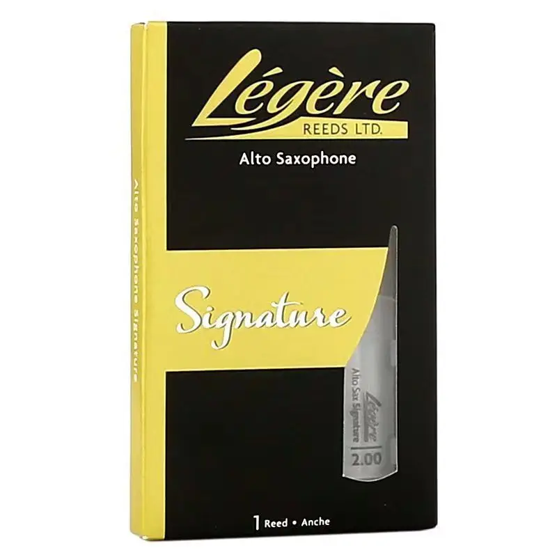 Legere-saxofón de corte americano Original, accesorios de instrumentos de resina, Eb Alto, Bb Tenor, Bb Soprano, Eb barítono, Reed【 1 caña de sal