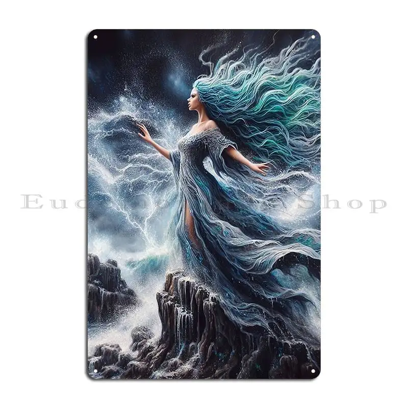 The Sea Witch 7 Mistress Of The Rocks Metal Sign Painting Personalized Living Room Club Bar Garage Tin Sign Poster