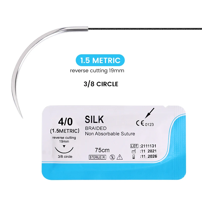 Dental Surgical Suture Training Kit Silicone Gingival Suture Module Medical Silk Needle Stitches  Student Teaching Practice