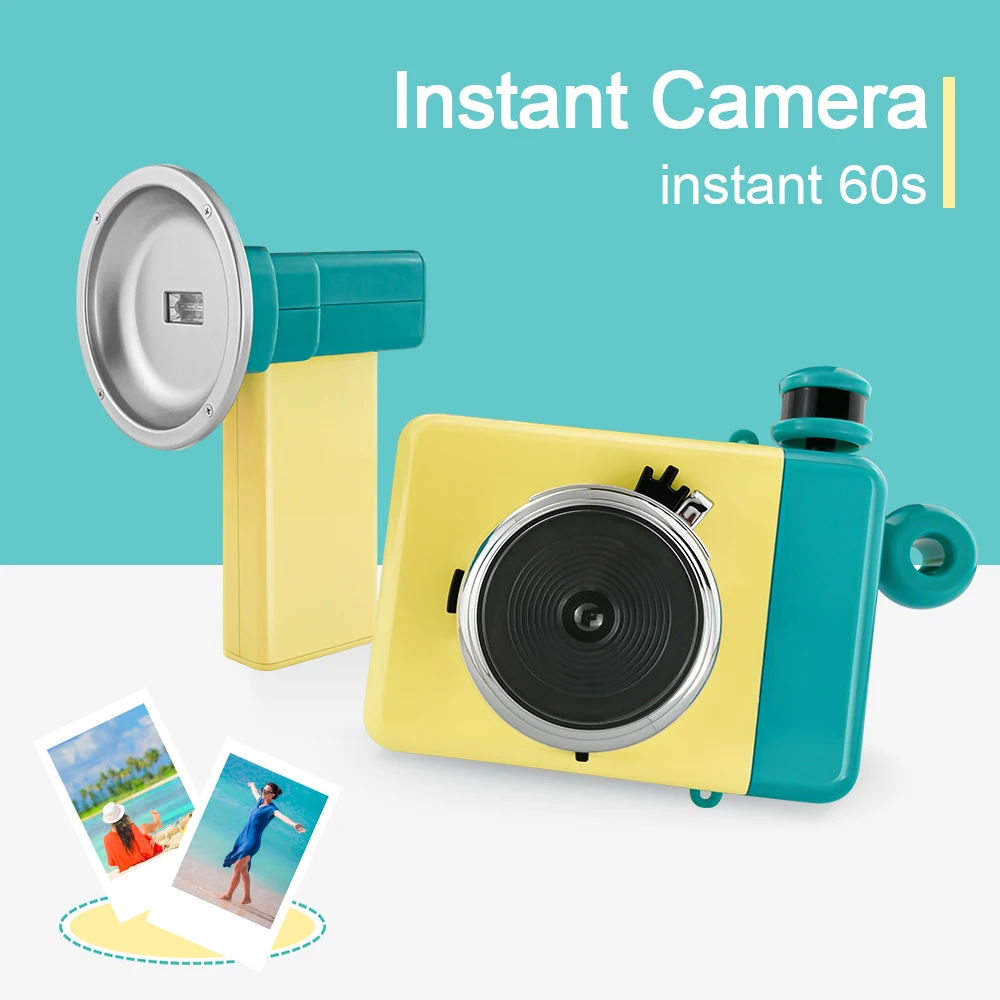 Sofortige Filmkamera mit LED-Leuchten