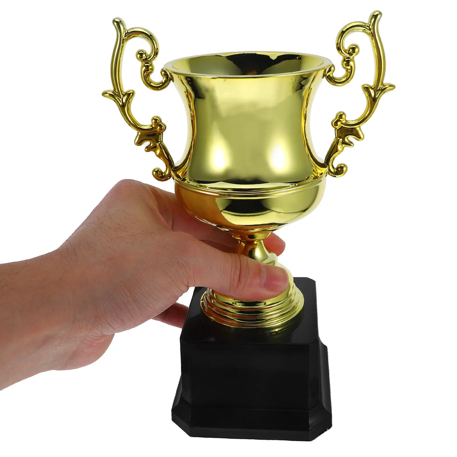 Sports Competition Trophy Plastic Student Award Cup for School Events Party Winners Soccer Volleyball Football